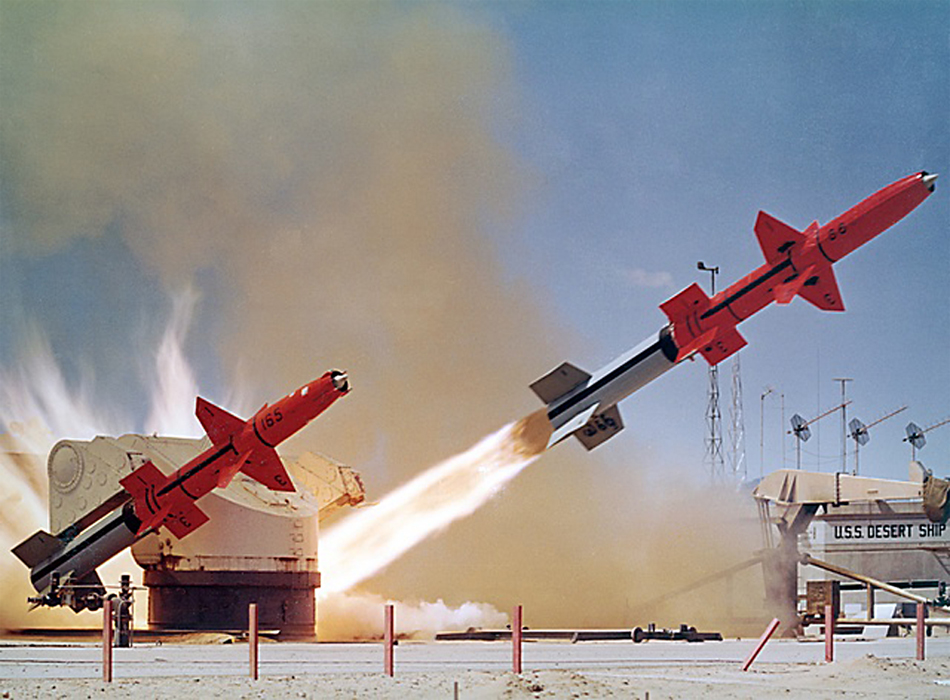 RIM-8B launch